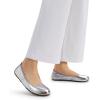 imageDREAM PAIRS Womens Ballet Flats Foldable Round Toe Dressy Comfortable Slip On Dress ShoesSilver