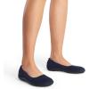 imageDREAM PAIRS Womens Ballet Flats Wide Toe Box Knit Flats for Women with Arch Support Comfortable Slip On Dressy Travel Work Business Office Shoes for WomenNavy