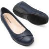 imageDREAM PAIRS Womens Ballet Flats Business Office Work Dress Shoes Comfortable Dressy Flats for WomenNavy