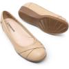 imageDREAM PAIRS Womens Ballet Flats Business Office Work Dress Shoes Comfortable Dressy Flats for WomenNude