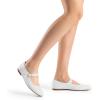 imageDREAM PAIRS Womens Silver Square Toe Mary Jane Flats Comfortable Casual Slip On Dress Shoes with Buckle Strap for Womens Daily WearWhite