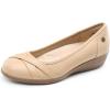 imageDREAM PAIRS Womens Ballet Flats Business Office Work Dress Shoes Comfortable Dressy Flats for WomenNude