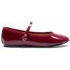 imageDREAM PAIRS Womens Ballet Flats Mary Jane Shoes Round Toe Comfortable Dressy Casual Slipon Work Daily Soft Flat ShoesBurgundy
