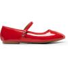 imageDREAM PAIRS Womens Ballet Flats Mary Jane Shoes Round Toe Comfortable Dressy Casual Slipon Work Daily Soft Flat ShoesRedpat