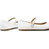 imageDREAM PAIRS Womens Ballet Flats Mary Jane Shoes Round Toe Comfortable Dressy Casual Slipon Work Daily Soft Flat ShoesWhitepu