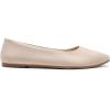 imageDREAM PAIRS Womens Flats Comfortable Slip On Business Work Office Casual Suede Ballet Flats Pointed Toe Dress ShoesNude
