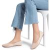 imageDREAM PAIRS Womens Flats Comfortable Slip On Business Work Office Casual Suede Ballet Flats Pointed Toe Dress ShoesNude
