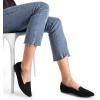 imageDREAM PAIRS Womens Flats Pointed Toe SlipOn Dressy Flat Shoes Comfortable Business Casual Dress Shoes for Office WorkBlack