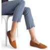 imageDREAM PAIRS Womens Flats Pointed Toe SlipOn Dressy Flat Shoes Comfortable Business Casual Dress Shoes for Office WorkBrown