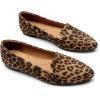 imageDREAM PAIRS Womens Flats Pointed Toe SlipOn Dressy Flat Shoes Comfortable Business Casual Dress Shoes for Office WorkLeopard