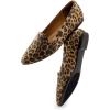 imageDREAM PAIRS Womens Flats Pointed Toe SlipOn Dressy Flat Shoes Comfortable Business Casual Dress Shoes for Office WorkLeopard