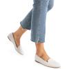 imageDREAM PAIRS Womens Flats Pointed Toe SlipOn Dressy Flat Shoes Comfortable Business Casual Dress Shoes for Office WorkWhite