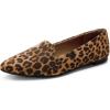 imageDREAM PAIRS Womens Flats Pointed Toe SlipOn Dressy Flat Shoes Comfortable Business Casual Dress Shoes for Office WorkLeopard