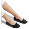 imageDREAM PAIRS Womens Flats Foldable Square Toe Ballet Flats for Women Bowknot Dressy Comfortable Light Weight Slip On Dress ShoesBlackpu