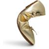 imageDREAM PAIRS Womens Flats Foldable Square Toe Ballet Flats for Women Bowknot Dressy Comfortable Light Weight Slip On Dress ShoesGold