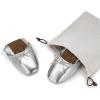 imageDREAM PAIRS Womens Flats Foldable Square Toe Ballet Flats for Women Bowknot Dressy Comfortable Light Weight Slip On Dress ShoesSilver