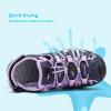 imageDREAM PAIRS Boys Girls Summer Outdoor Athletic Sport Sandals Walking Hiking Hook and Loop Adjustable Multicolor for ToddlerLittleBig KidsPurpleLightGrey