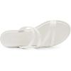 imageDREAM PAIRS Womens Clear Studded Rhinestone Slide Sandals Slip on Open Toe Cute Flat Sandals for SummerWhitepu