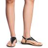 imageDREAM PAIRS Womens Flat Sandals Arch Support Orthopedic Comfortable Soft Cushion Summer TStrap Walking Thong SandalsGreypu