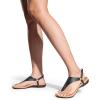imageDREAM PAIRS Womens Flat Sandals Arch Support Orthopedic Comfortable Soft Cushion Summer TStrap Walking Thong SandalsGreypu