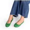 imageDREAM PAIRS Womens Flats Foldable Ballet Flats for Women Bowknot Round Toe Comfort Light Weight SlipOn Dress ShoesGreen