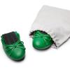 imageDREAM PAIRS Womens Flats Foldable Ballet Flats for Women Bowknot Round Toe Comfort Light Weight SlipOn Dress ShoesGreen