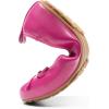 imageDREAM PAIRS Womens Flats Foldable Ballet Flats for Women Bowknot Round Toe Comfort Light Weight SlipOn Dress ShoesHot Pink