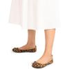 imageDREAM PAIRS Womens Flats Foldable Ballet Flats for Women Bowknot Round Toe Comfort Light Weight SlipOn Dress ShoesLeopard