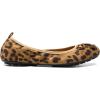 imageDREAM PAIRS Womens Flats Foldable Ballet Flats for Women Bowknot Round Toe Comfort Light Weight SlipOn Dress ShoesLeopard