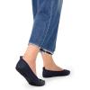 imageDREAM PAIRS Womens Flats Foldable Ballet Flats for Women Bowknot Round Toe Comfort Light Weight SlipOn Dress ShoesNavy