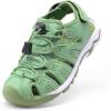 imageDREAM PAIRS Boys Girls Summer Outdoor Athletic Sport Sandals Walking Hiking Hook and Loop Adjustable Multicolor for ToddlerLittleBig KidsGreen