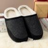 imageDREAM PAIRS Mens Cozy Memory Foam Slippers with Fuzzy WoolLike Lining Slipon Washable Indoor Outdoor House ShoesBlack