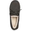 imageDREAM PAIRS Mens Moccasin Slippers Fuzzy Plush House Shoes Indoor Outdoor Fleece Lining LoafersGrey
