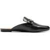 imageDREAM PAIRS Womens Flat Mules Buckle Pointed Toe Backless Slip on Slides Loafer ShoesBlacksnake