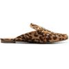 imageDREAM PAIRS Womens Flat Mules Buckle Pointed Toe Backless Slip on Slides Loafer ShoesLeopardsuede