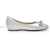 imageDREAM PAIRS Womens Low Wedge Dressy Flats Comfortable Square Toe Rhinestone Wedding ShoesSilvermetallic