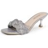 Silver/Rhinestone