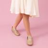 imageDREAM PAIRS Girls Ballerina Dress Shoes Mary Jane FlatsGoldglitter