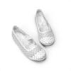 imageDREAM PAIRS Girls Ballerina Dress Shoes Mary Jane FlatsWhitesheer