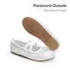imageDREAM PAIRS Girls Ballerina Dress Shoes Mary Jane FlatsWhitesheer