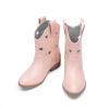 imageDREAM PAIRS Girls Cowgirl Boots Cowboy Western Mid Calf Star Boots for KidsPinkpu