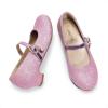imageDREAM PAIRS Girls Mary Jane Low Heel Princess Flower Wedding Party Pump Dress ShoesPinkglitter