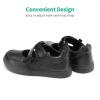 imageDREAM PAIRS Kids Girls Mary Jane Sneakers Strap Toddler Little Girls School Shoes Soft Walking Party Flat ShoesBlack