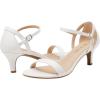 imageDREAM PAIRS Womens Lexii Fashion Stilettos Open Toe Pump Heel SandalsWhite Pu