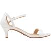 imageDREAM PAIRS Womens Lexii Fashion Stilettos Open Toe Pump Heel SandalsWhite Pu