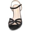 imageDREAM PAIRS Womens Nina Low Heel Pump Sandals150black