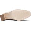 imageDREAM PAIRS Womens Square Toe Gogo Boots Elastic Ankle Boots High Chunky Block Heel Mid Calf BootsBeige WhitePu