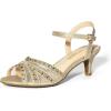Gold-rhinestone