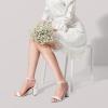 imageDREAM PAIRS Womens Chunk Low Heel Pump SandalsWhitepearl
