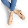 imageDREAM PAIRS Womens Comfortable Fashion Elastic Ankle Straps Flats ShoesNudenubuck